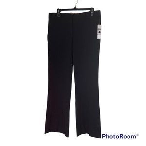 NWT The Tracey Pant by Laundry Slim Fit Straight Leg Flare Size 12